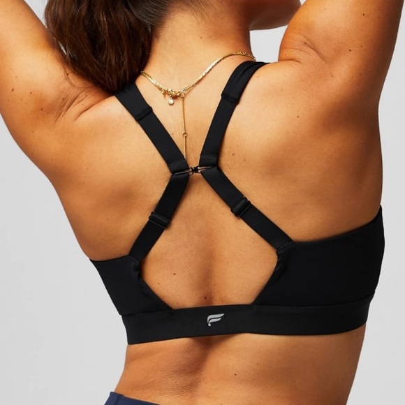 FABLETICS All Day Everyday Low Impact Bra - BLACK - Picture 4 of 8